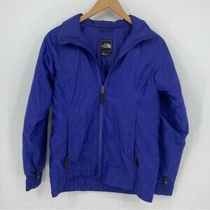 North Face Blue Zip Up Winter Coat Jacket Size Small